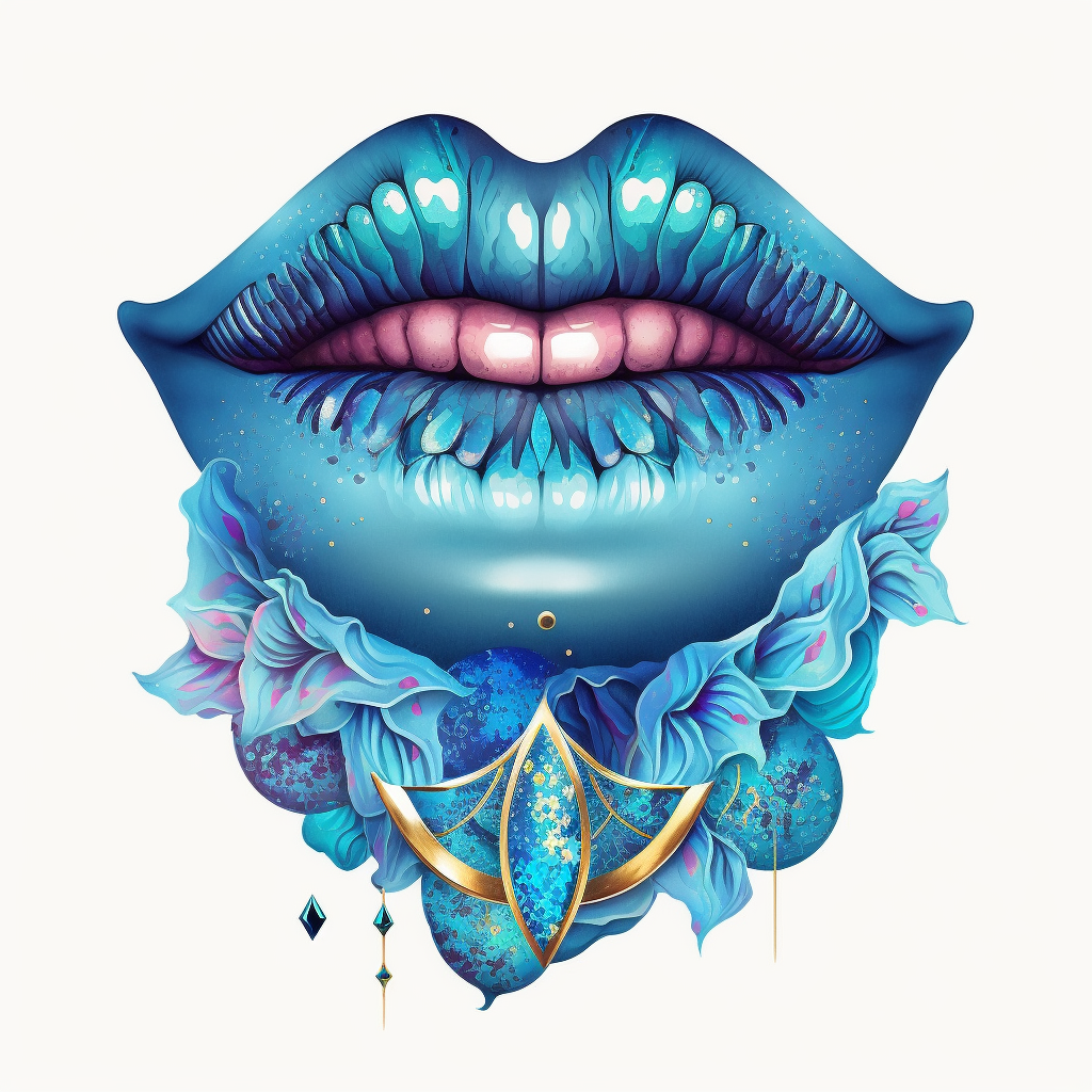 blue alien cliparts