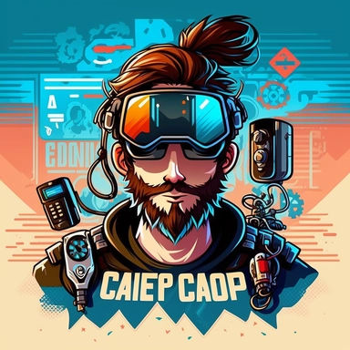 Game Developer, programmer, coding bootcamp, workshop, vr headset, gauges, virtual reality, poster, vector, 2d illustration, clipart, few colors