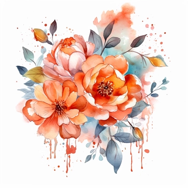 Clipart watercolourstyle crocuse transparent background