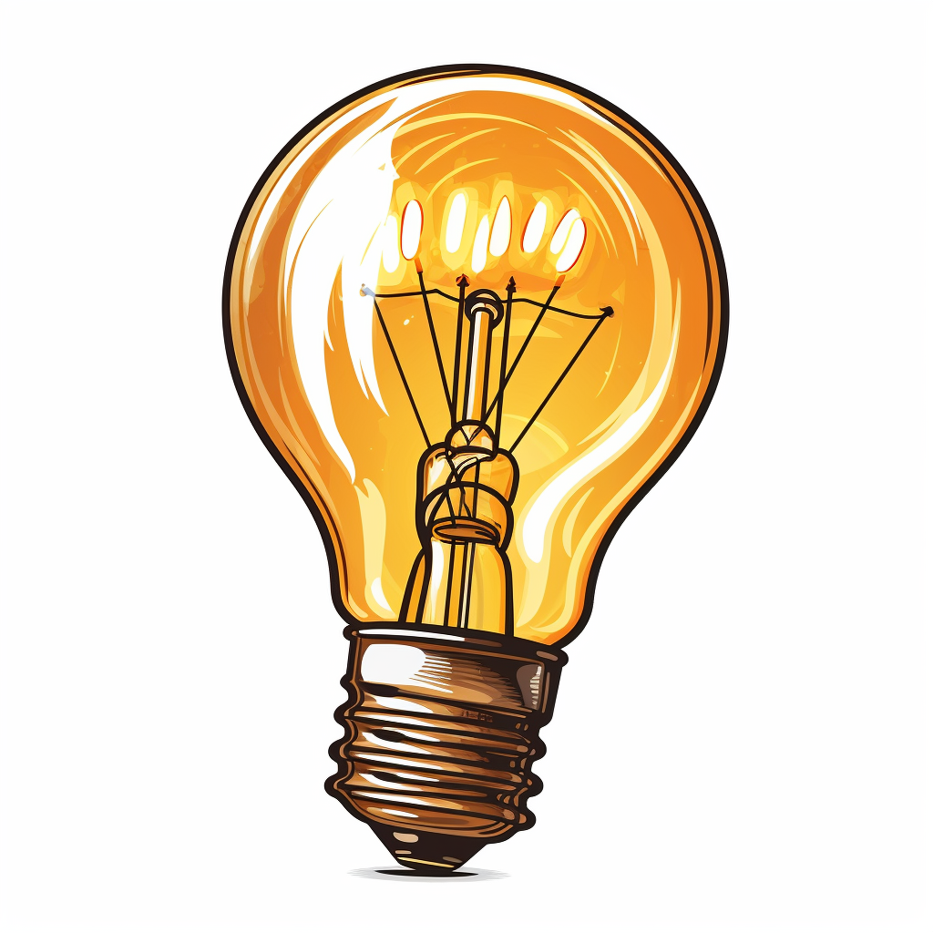 light bulb clipart
