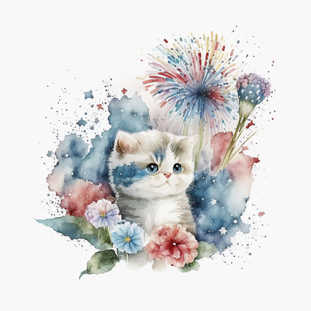 cute fireworks cliparts