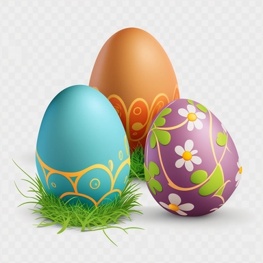 Easter eggs, Disney animation, clipart, white background, no background, clipartmax,