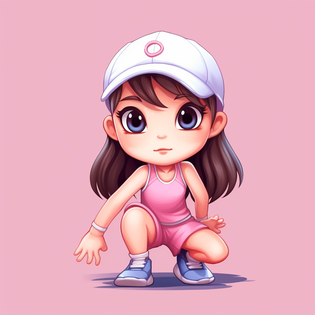 girl character cliparts
