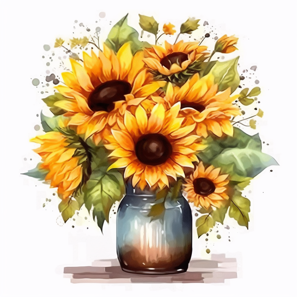 free sunflower clipart