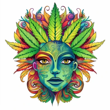 Embark on a mind-bending journey with a psychedelic cannabis clipart collection that merges vibrant colors, intricate patterns, and the iconic cannabis leaf. Visualize a captivating assortment of cannabis-themed clipart, infused with psychedelic aesthetics. Each clipart image showcases the distinctive shape of the cannabis leaf adorned with mesmerizing patterns, vivid colors, and trippy elements. Let the psychedelic colors burst forth, creating an explosion of vibrant hues that evoke a sense of 