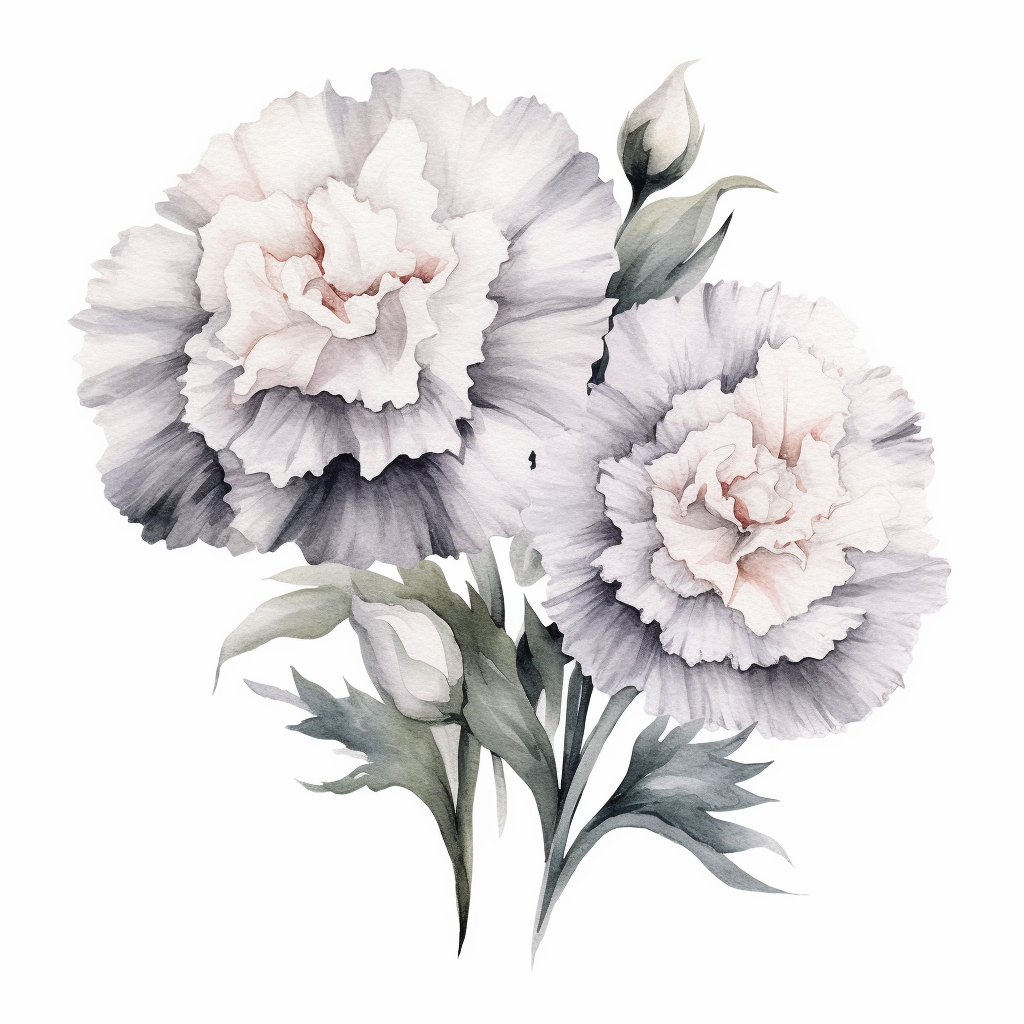 carnation flower cliparts