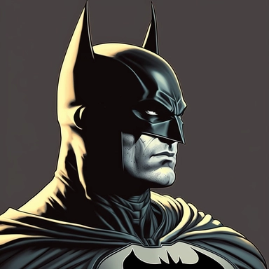 Batman clip art black outline hd 1970s