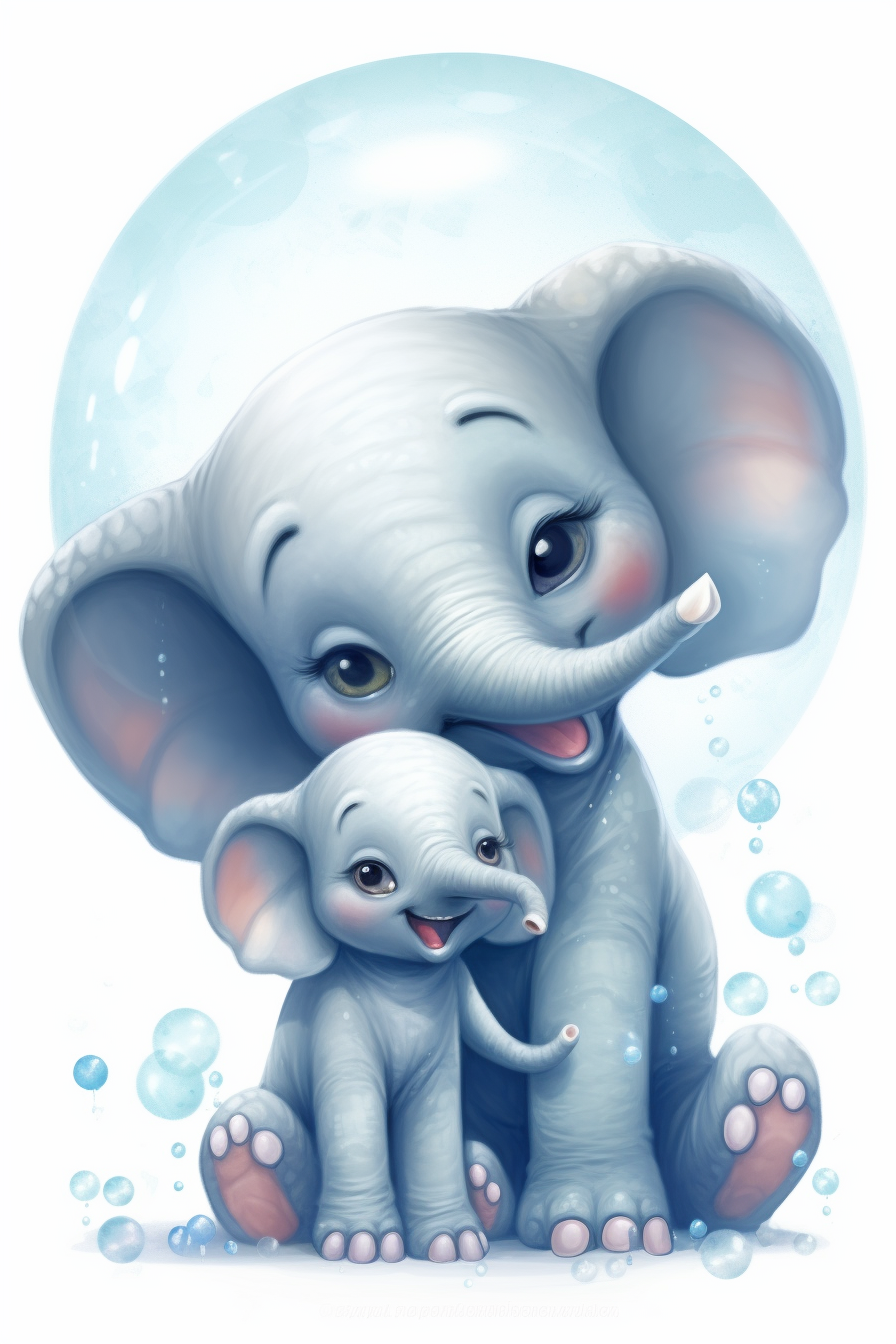 animated elephant clipart