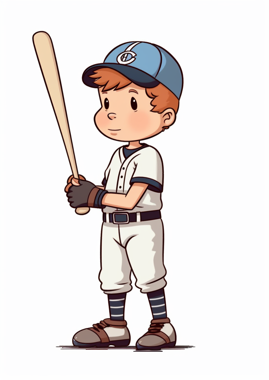 cartoon baseball clipart