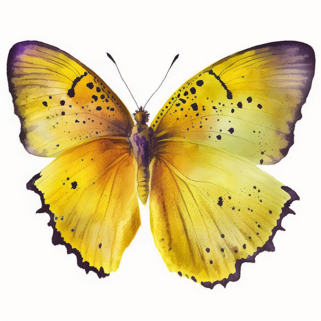 butterfly outline clipart