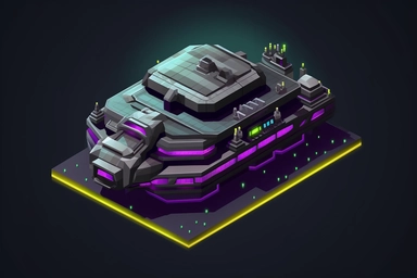 isometric game sprite, clean pixel art, clipart, futuristic family hovercraft concept, gaming asset, sci-fi, fun, creative, cartoon render, hyper-detailed, black background, inspired by one random famous product designer, inspired by one random famous sci-fi movie, inspired by one famous architect, inspired by one random famous artist, inspired by one famous architect