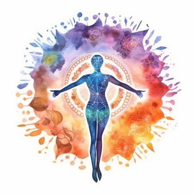 watercolour clipart holistic healing