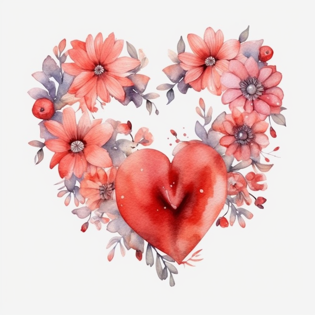 flower valentine cliparts