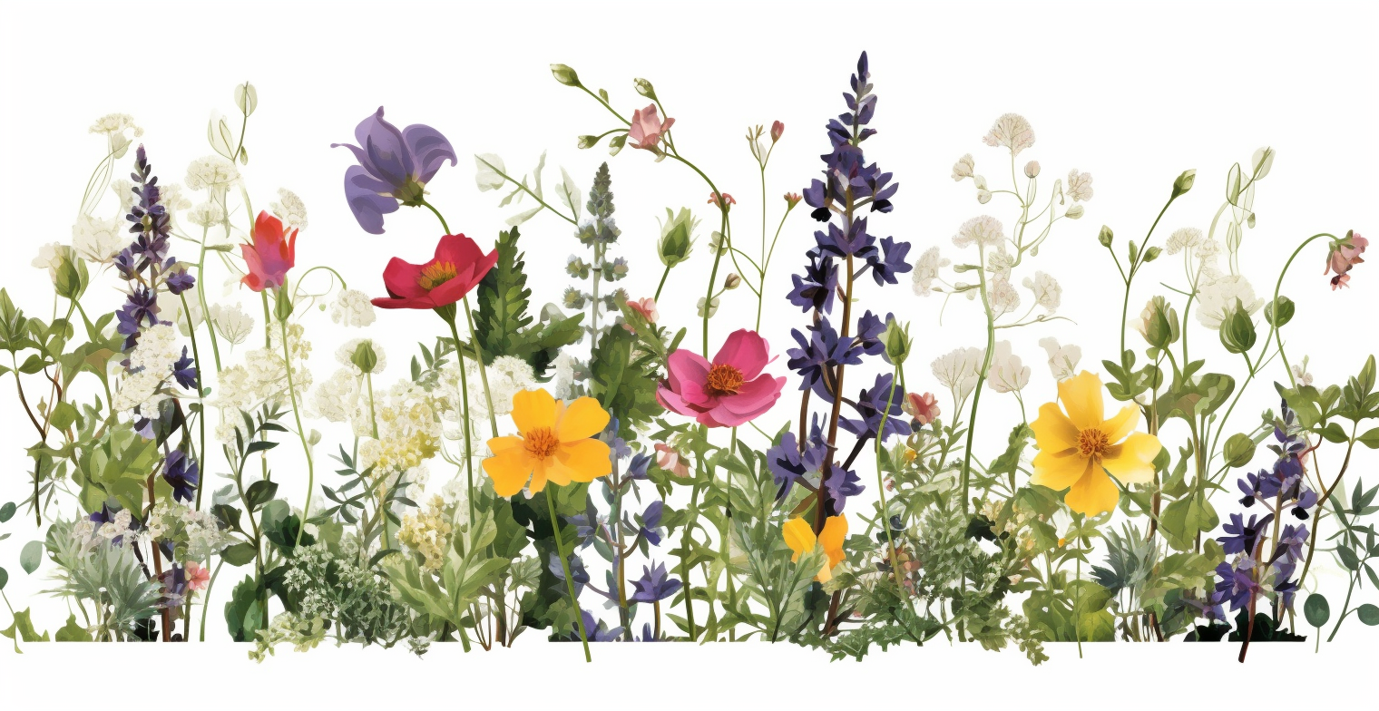 garden borders cliparts