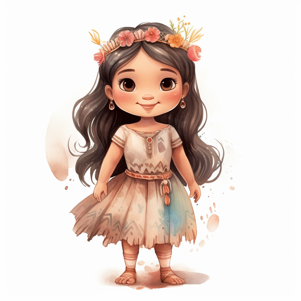 cartoon toddler cliparts