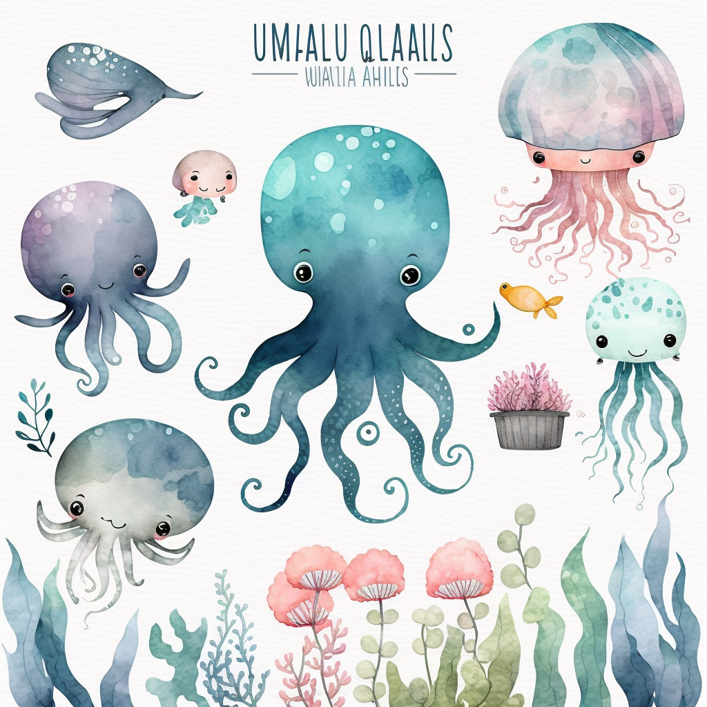 ocean animal clipart