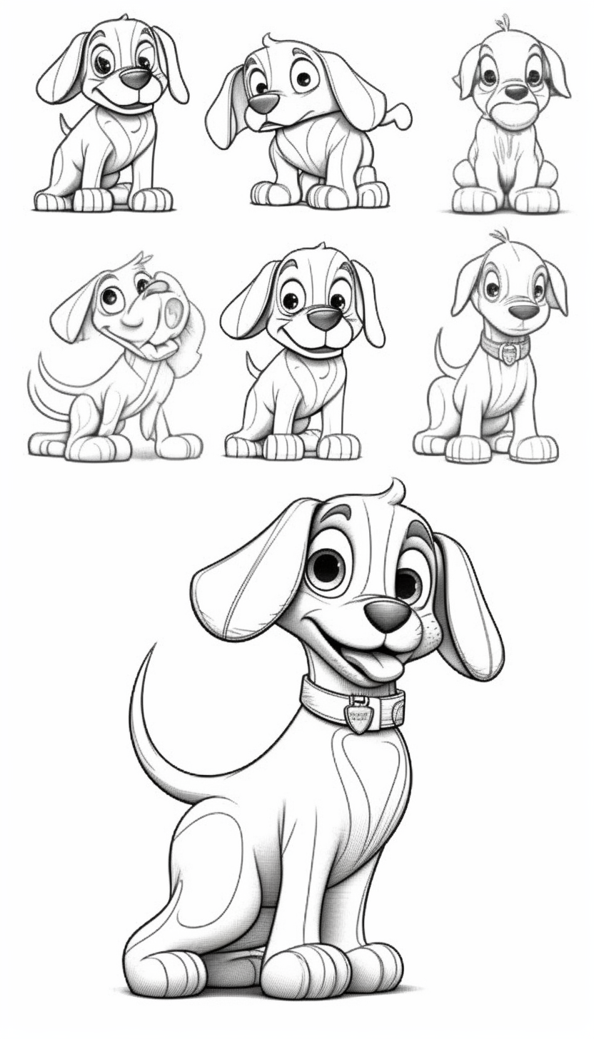 dog clip arts