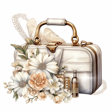 Wedding planning bag clipart ,White backgroun - Image #3 @Royeldesk Digital Agenc
