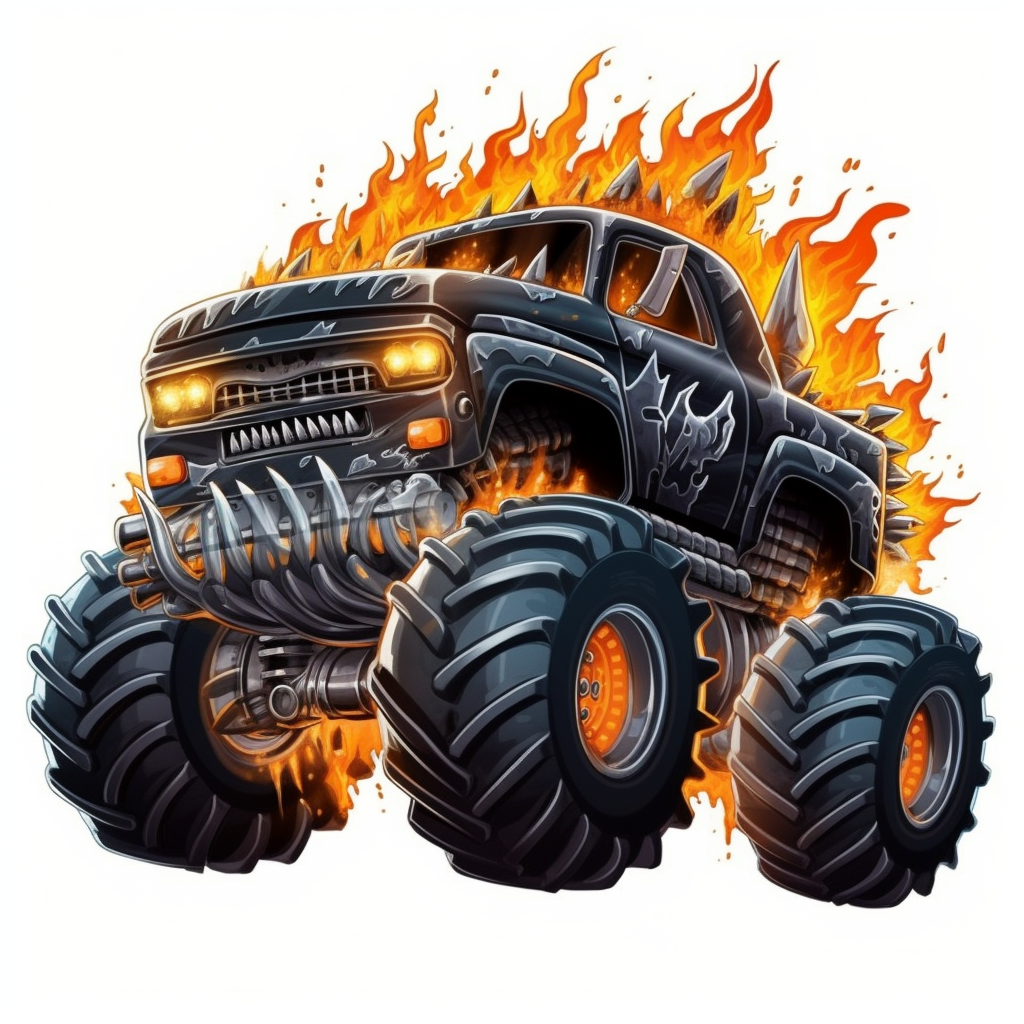 black and white car clipart