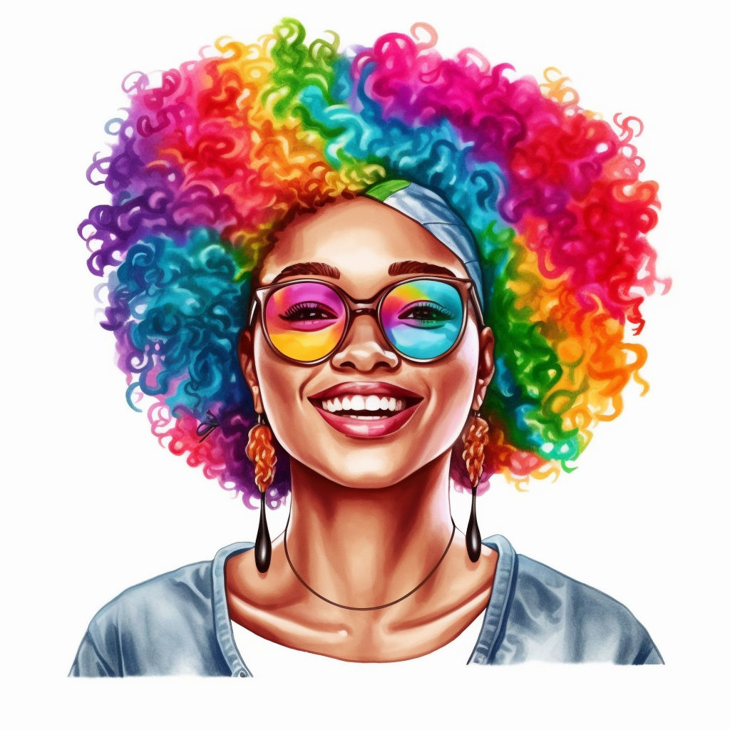 black and white rainbow clipart