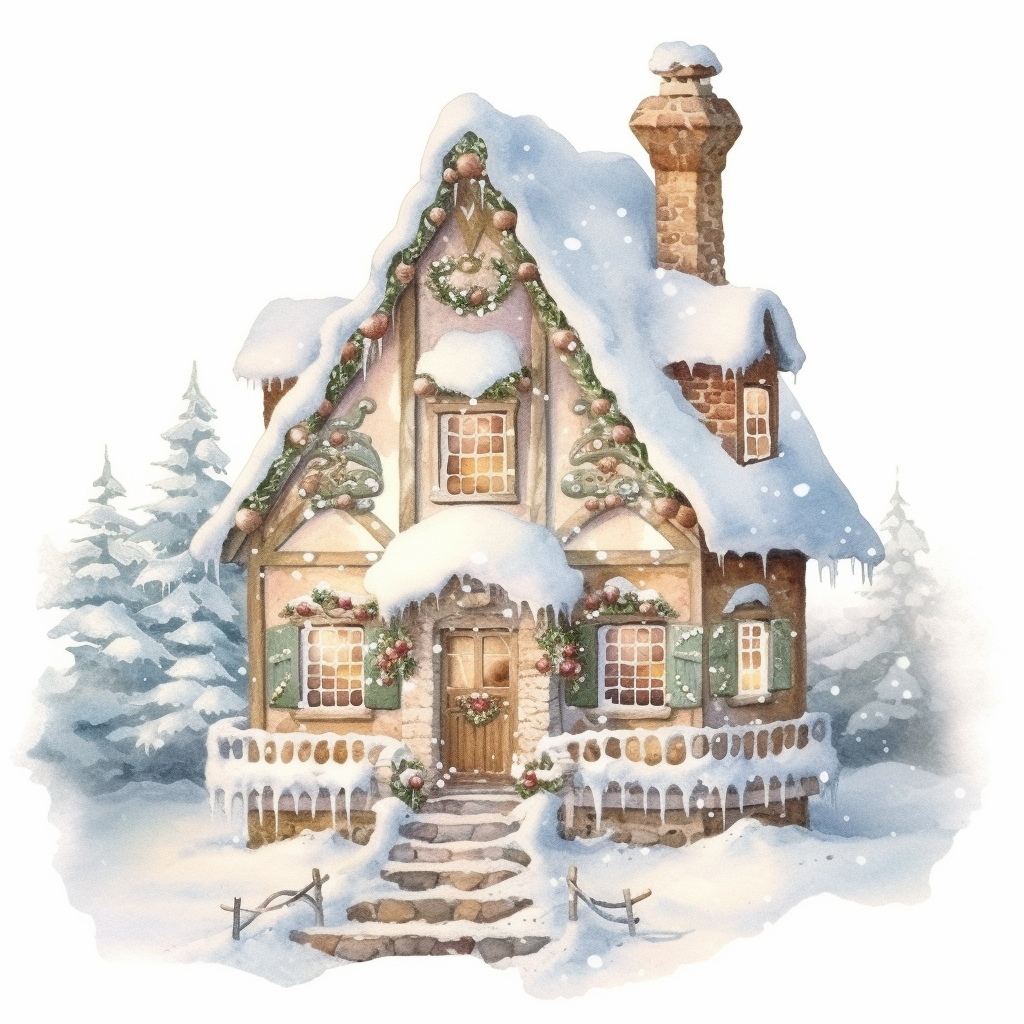 christmas gingerbread cliparts