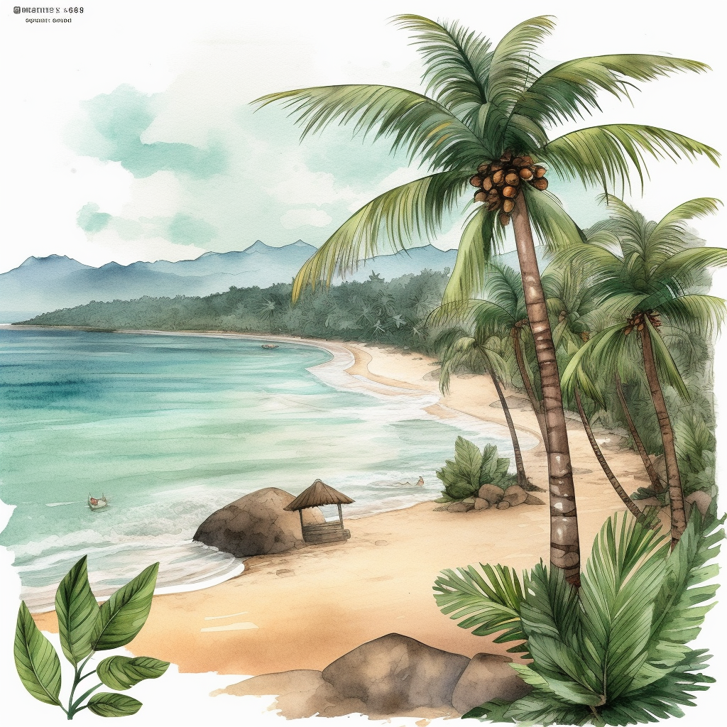 landscape drawing cliparts