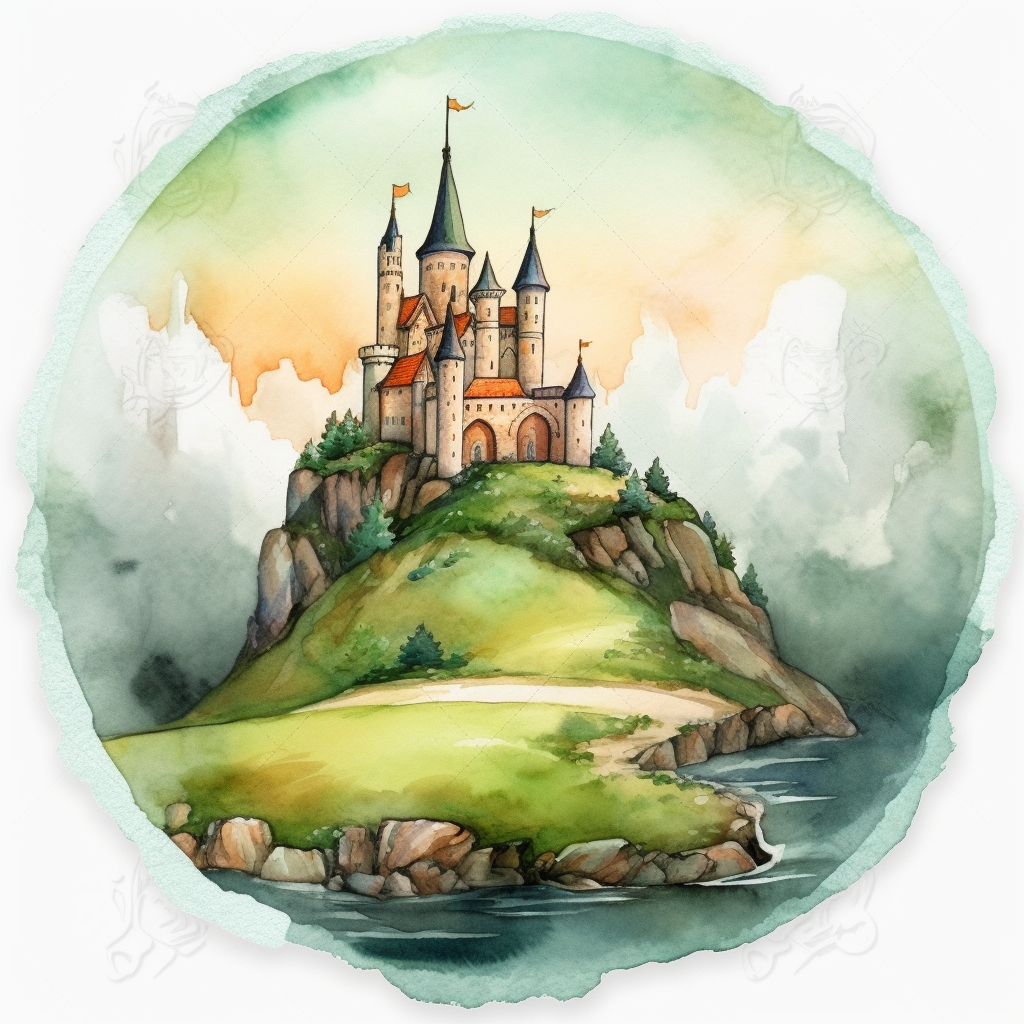 cartoon hills cliparts