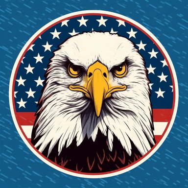 american eagle clipart american eagle clip art free usa emblem, in the style of butcher billy, poured, roger deakins, david yarrow, mixed patterns, positive/negative space, patriotic