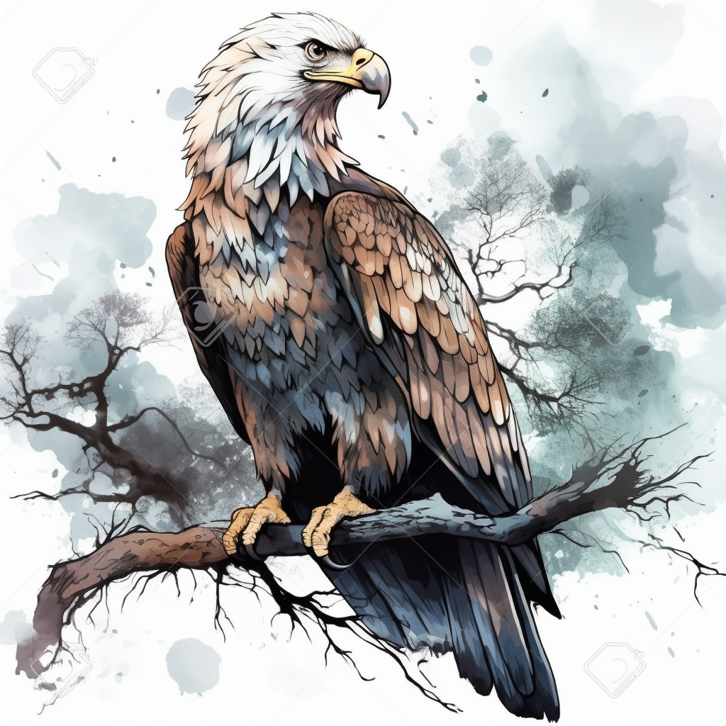 cliparts eagle drawing