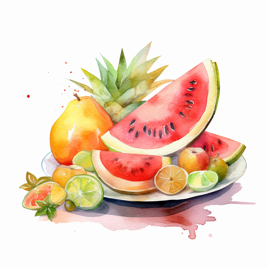 fruit tray cliparts