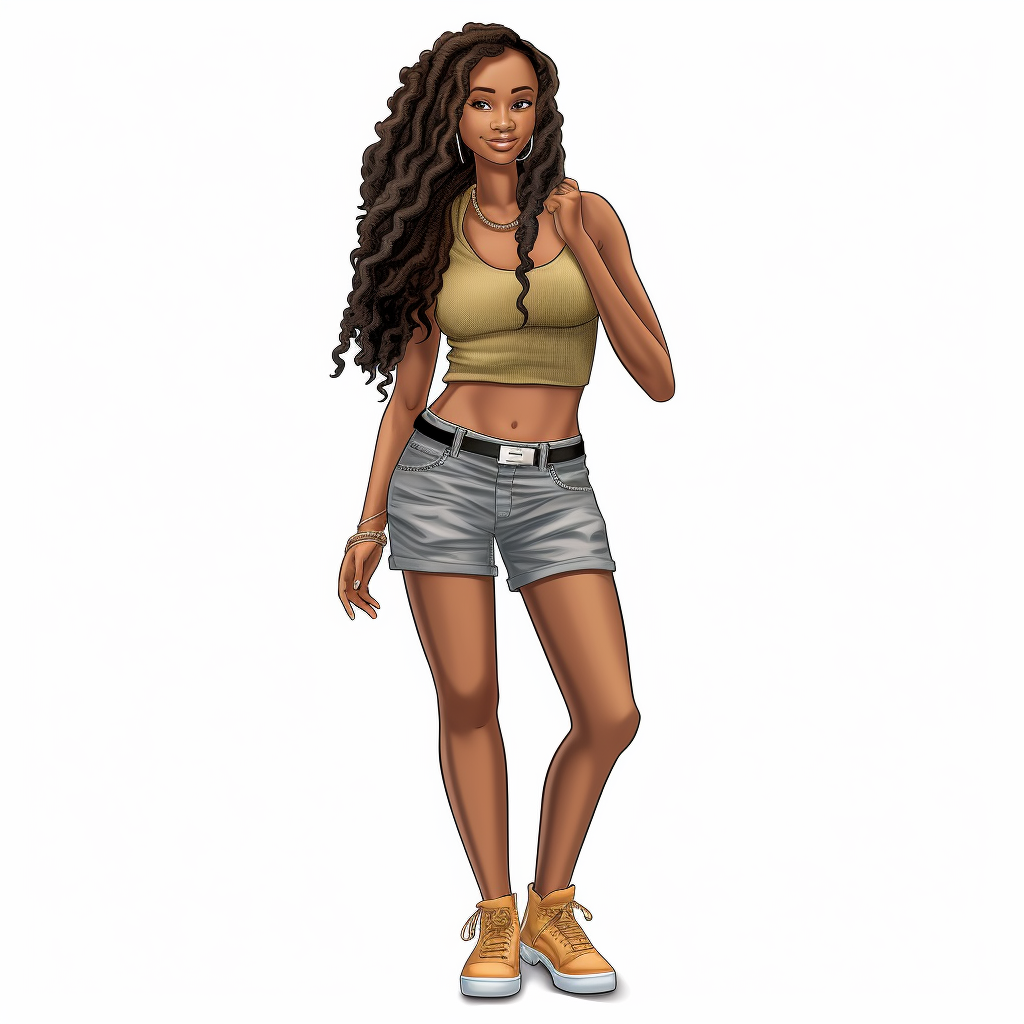 casual dress cliparts