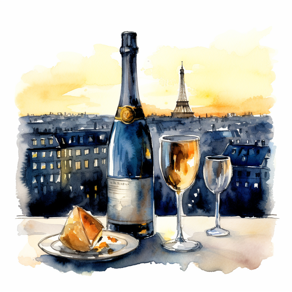 champagne bottle cliparts