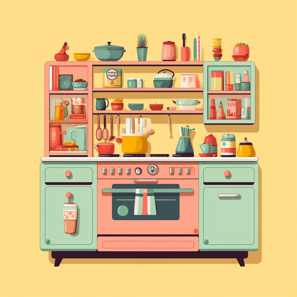 kitchen cabinet cliparts
