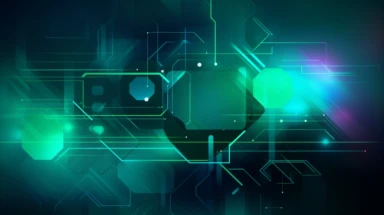 abstract futuristic concept blurry background free vectors, cliparts, in the style of light emerald, cyberpunk, cian, digital as manual, simplistic vector art, rim light digital art, by Sebastian Vrancx