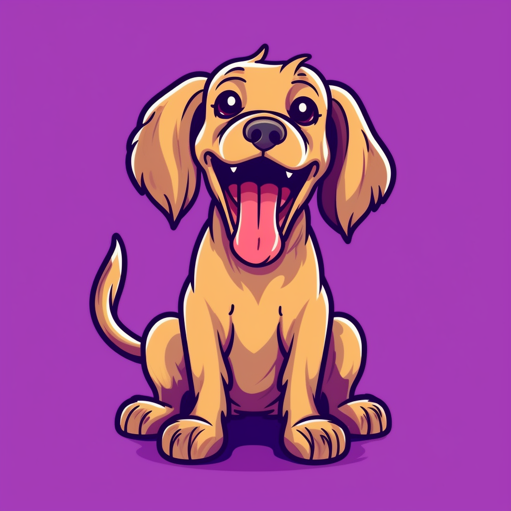 funny purple cliparts