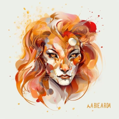 vector art, logo design, female lion drawing, female lion clipart, transparent background, 4k quality, flawless drawing jaguar, Alebrije, abstract, Illustrators, by Sabbas Apterus , no writing