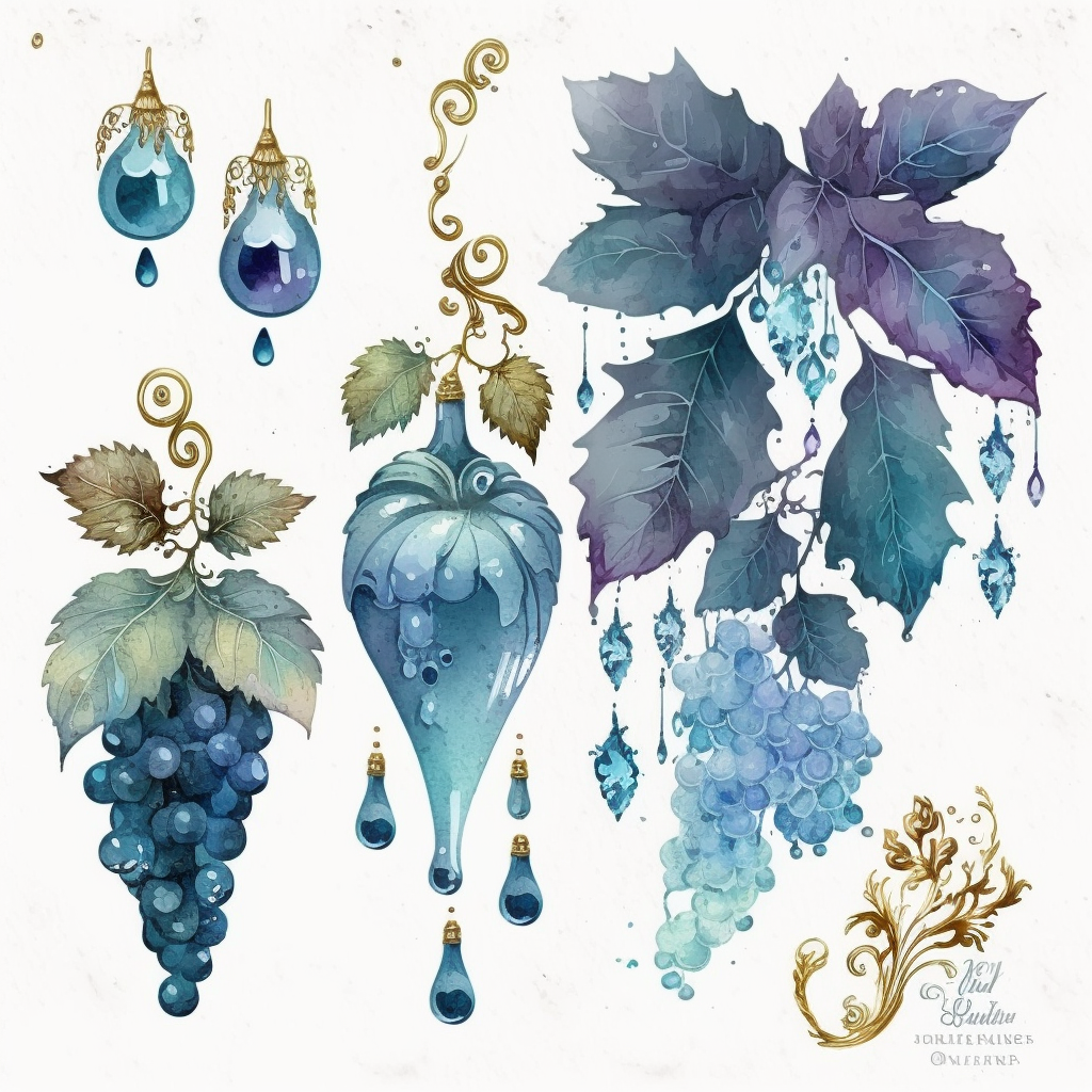 blue icicle cliparts