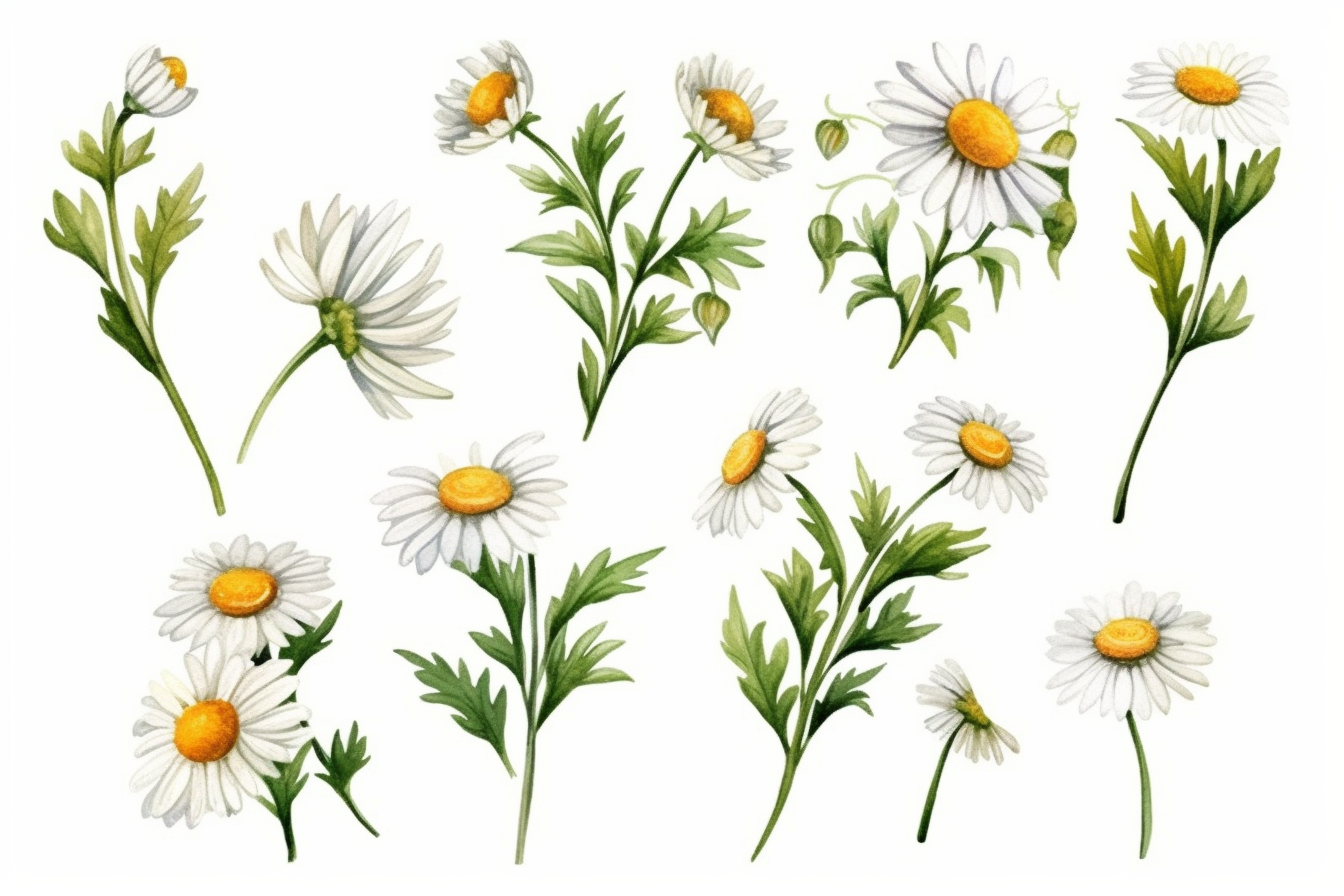 chamomile cliparts