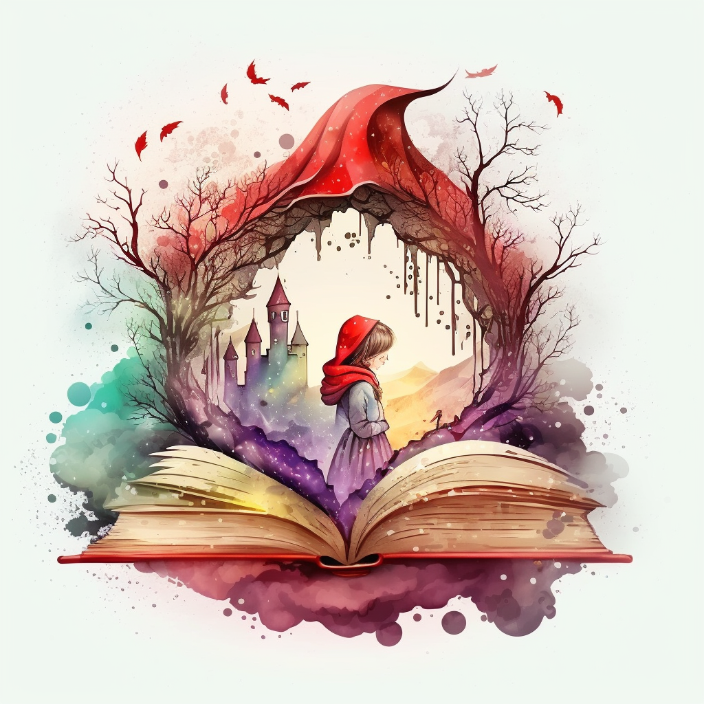 little red riding hood clipart