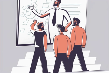 business whiteboard meeting illustration, brainstorm, minimalism, centered, fade to white, clipart, whiteboard, 2d flat art