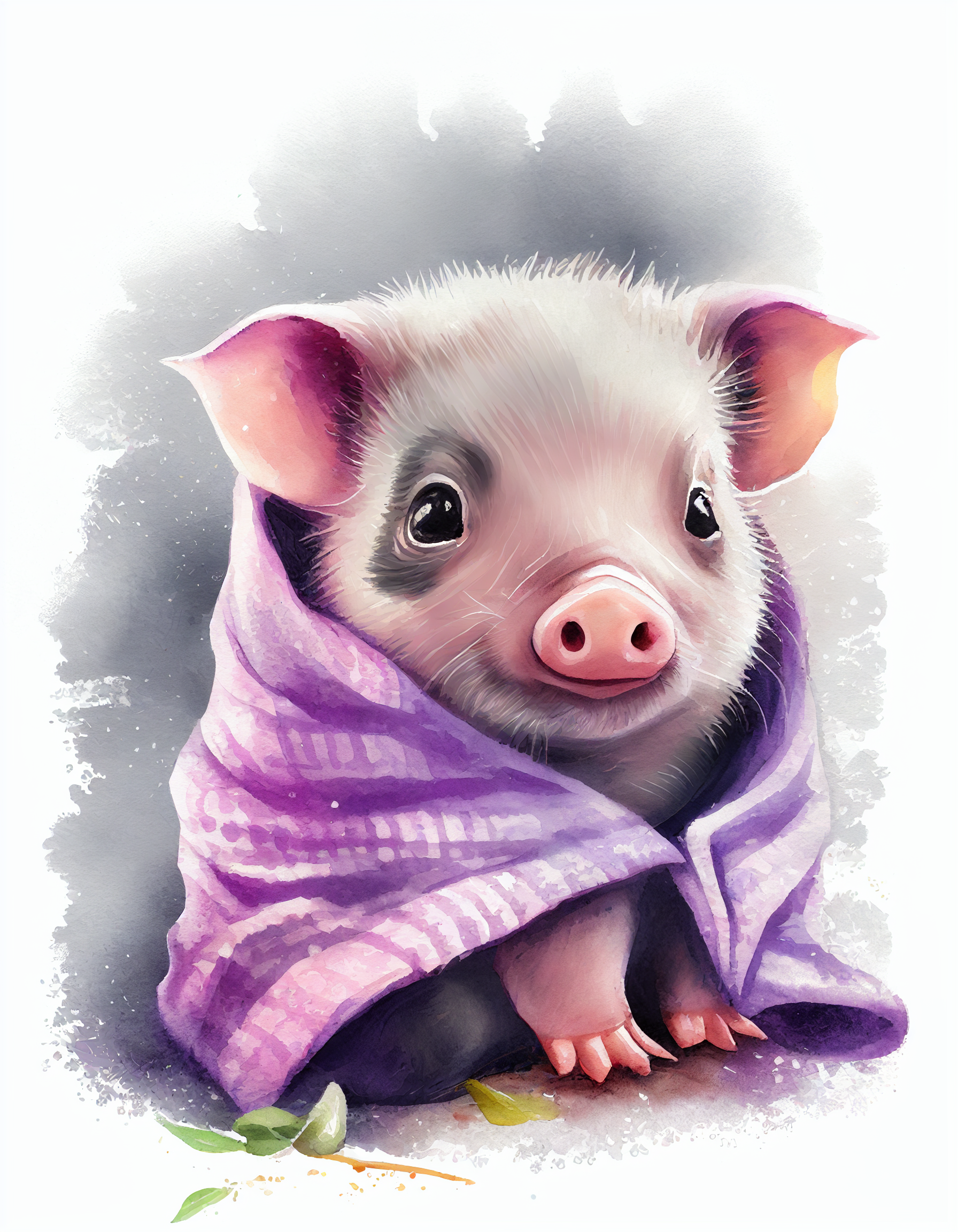 cute pig cliparts