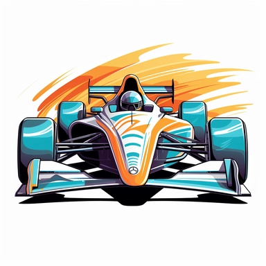 Are you sure you want to imagine 10 prompts of Contemporary and vibrant vector clipart featuring a stylized Indy car, represented by bold lines and abstract shapes, highlighting the car's distinctive design and speed, suitable for use in logos, icons, or racing-related infographics, on a clean white background