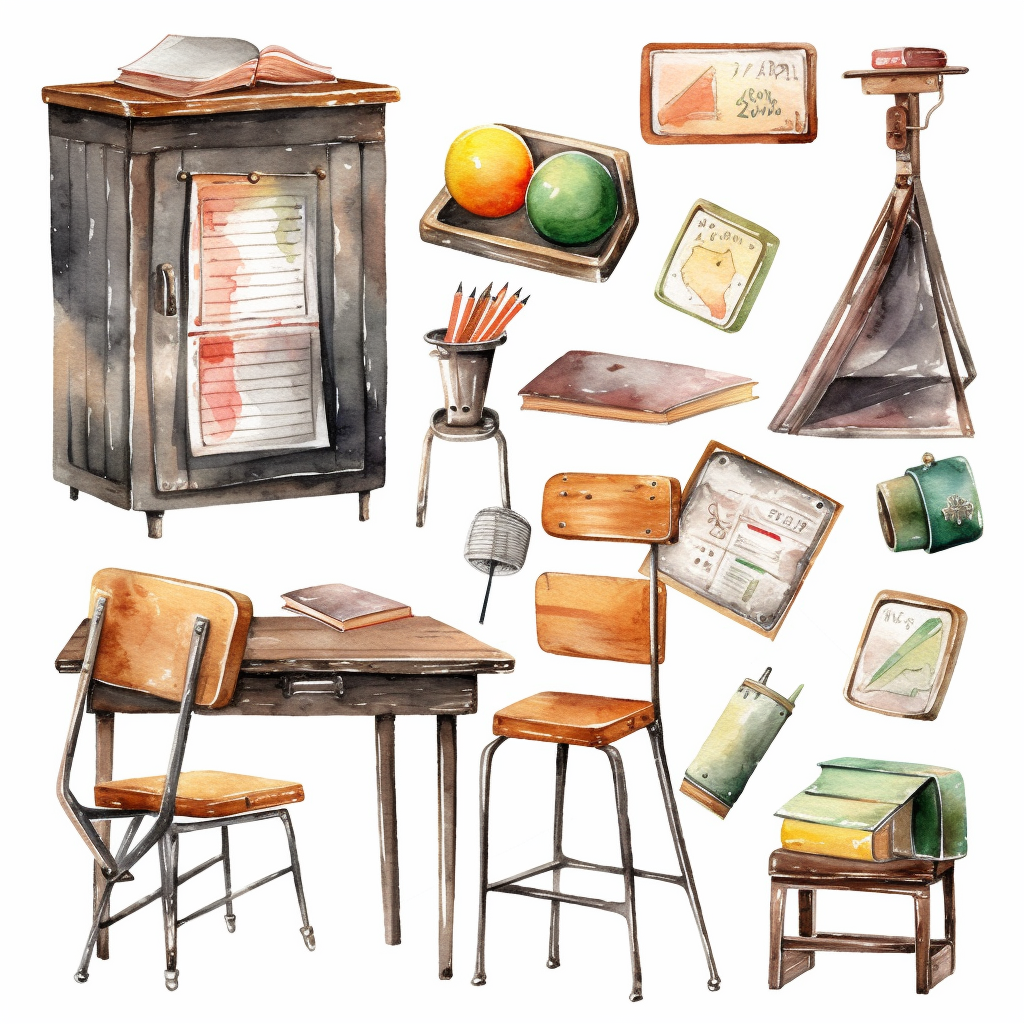 desk school cliparts