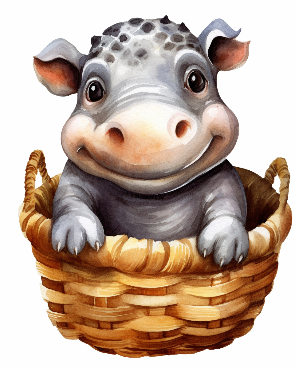 hippopotamus cliparts