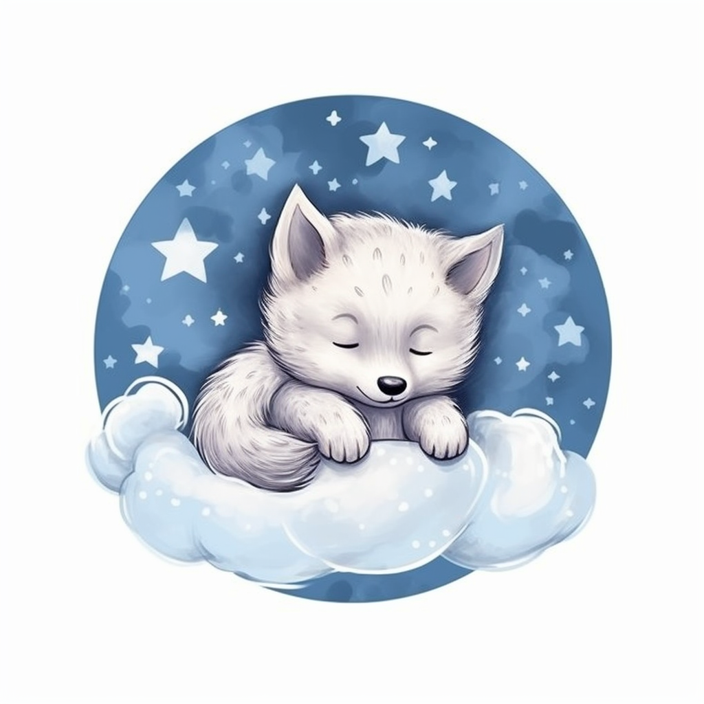 animated wolf cliparts