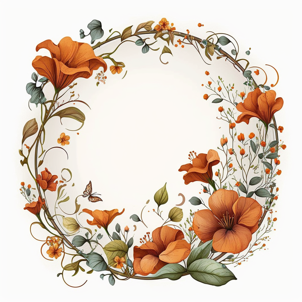 frame circle cliparts