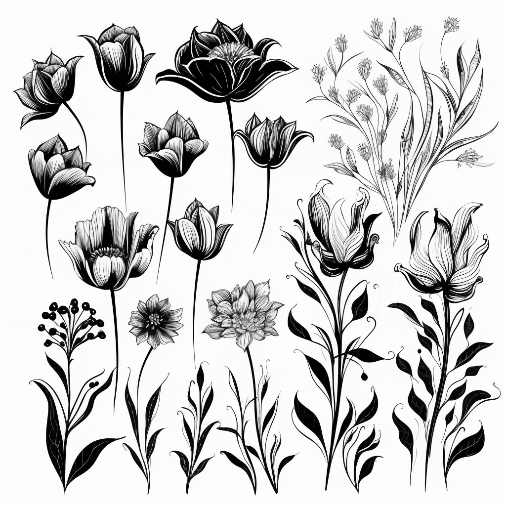 hand silhouette cliparts