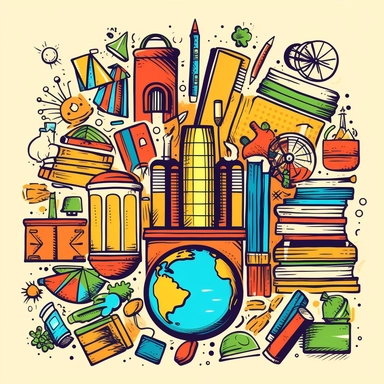 Education vector clip art