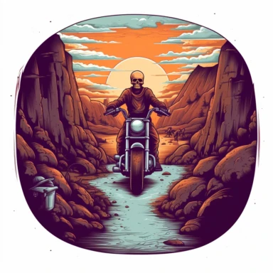 Adventure Exploration Freedom Open road Thrills Discoveries Camaraderie Scenic routes Motorcycle culture Self-discovery skull clipart