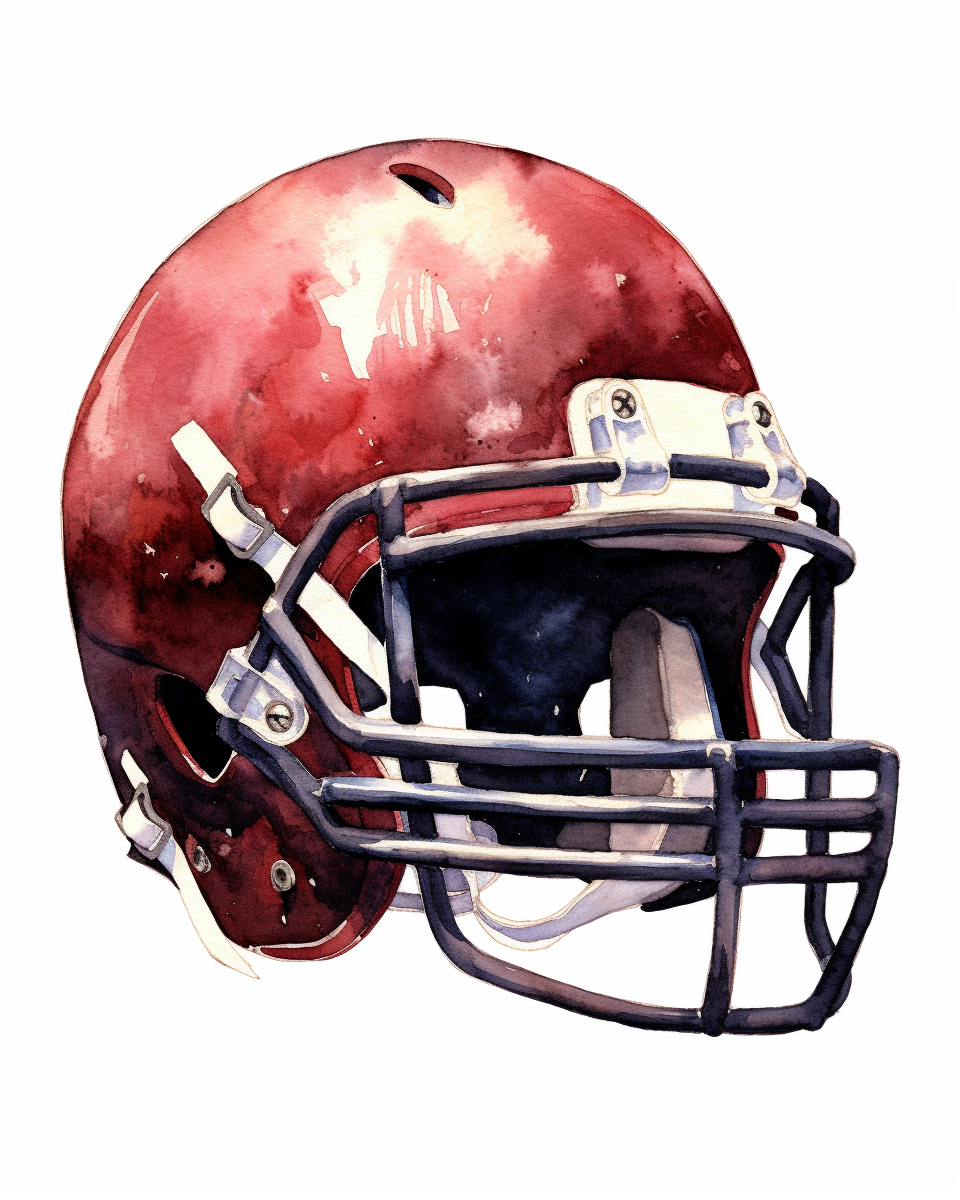 football helmet clipart